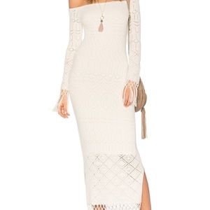 House of Harlow 1960 X Revolve Rose Dress in Medium.